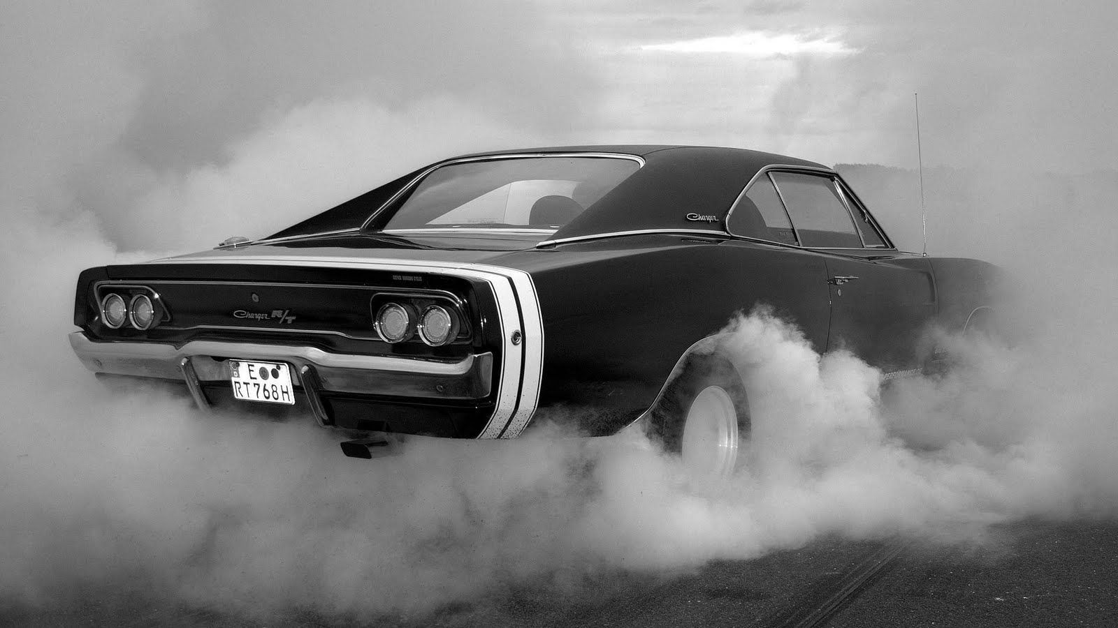 Old School Muscle Cars Wallpaper On
