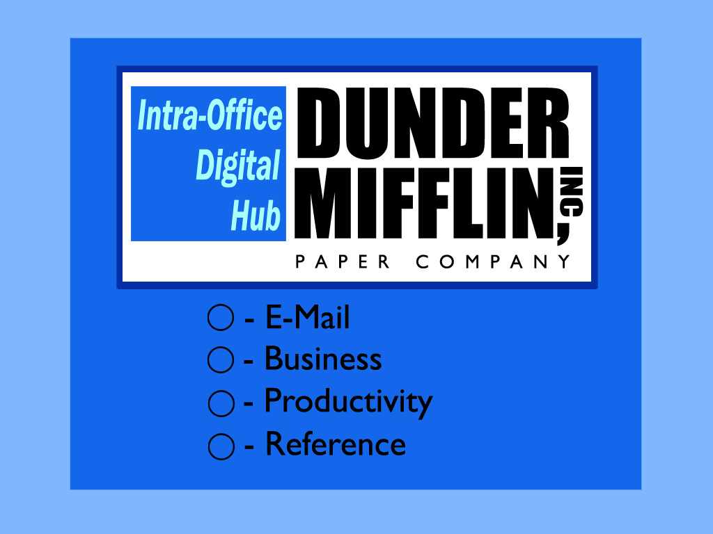 The Office Dunder Mifflin Logo