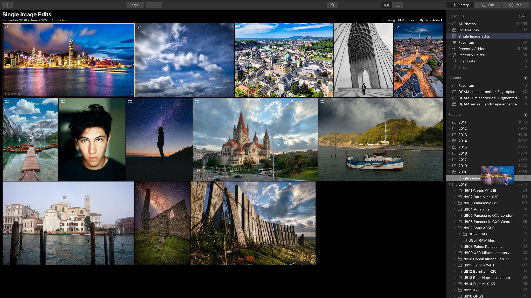 How To Carry Out Single Image Edits In Luminar Life After
