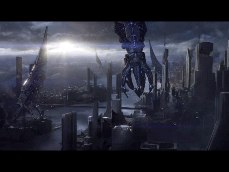 Mass Effect Reaper Wallpaper Landing