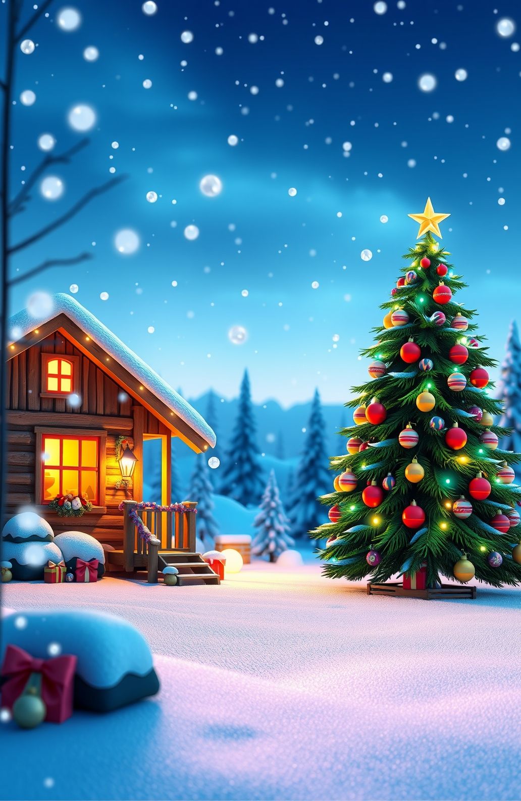 3d Animated Christmas Wallpaper