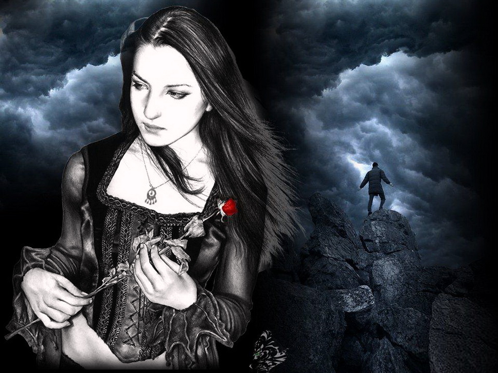 Gothic Girls Wallpaper Woman