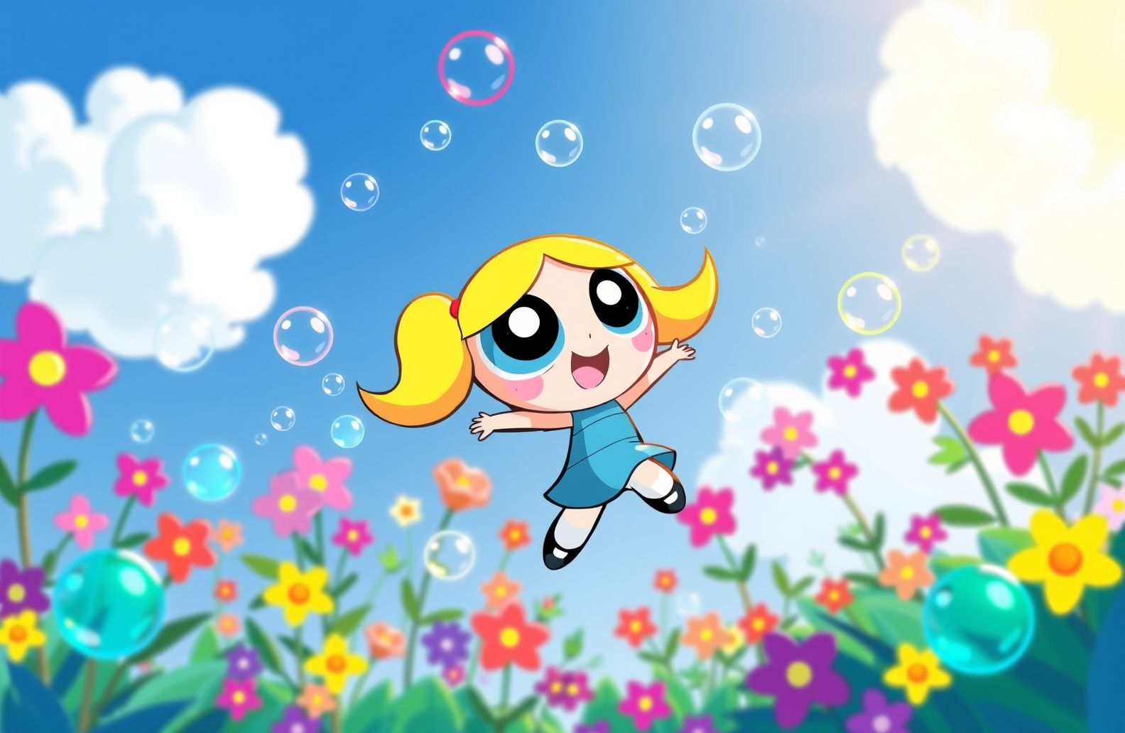 Bubbles Powerpuff Girls Wallpaper