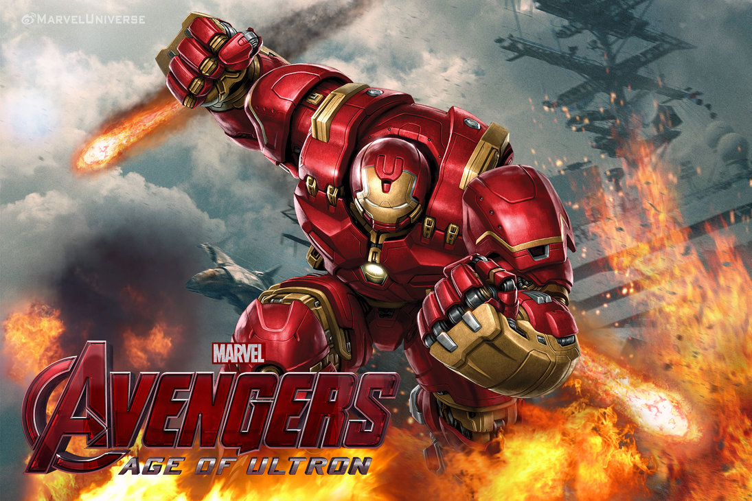 Avengers Age Of Ultron Promo Art Hulk Buster By Chenshijie9095