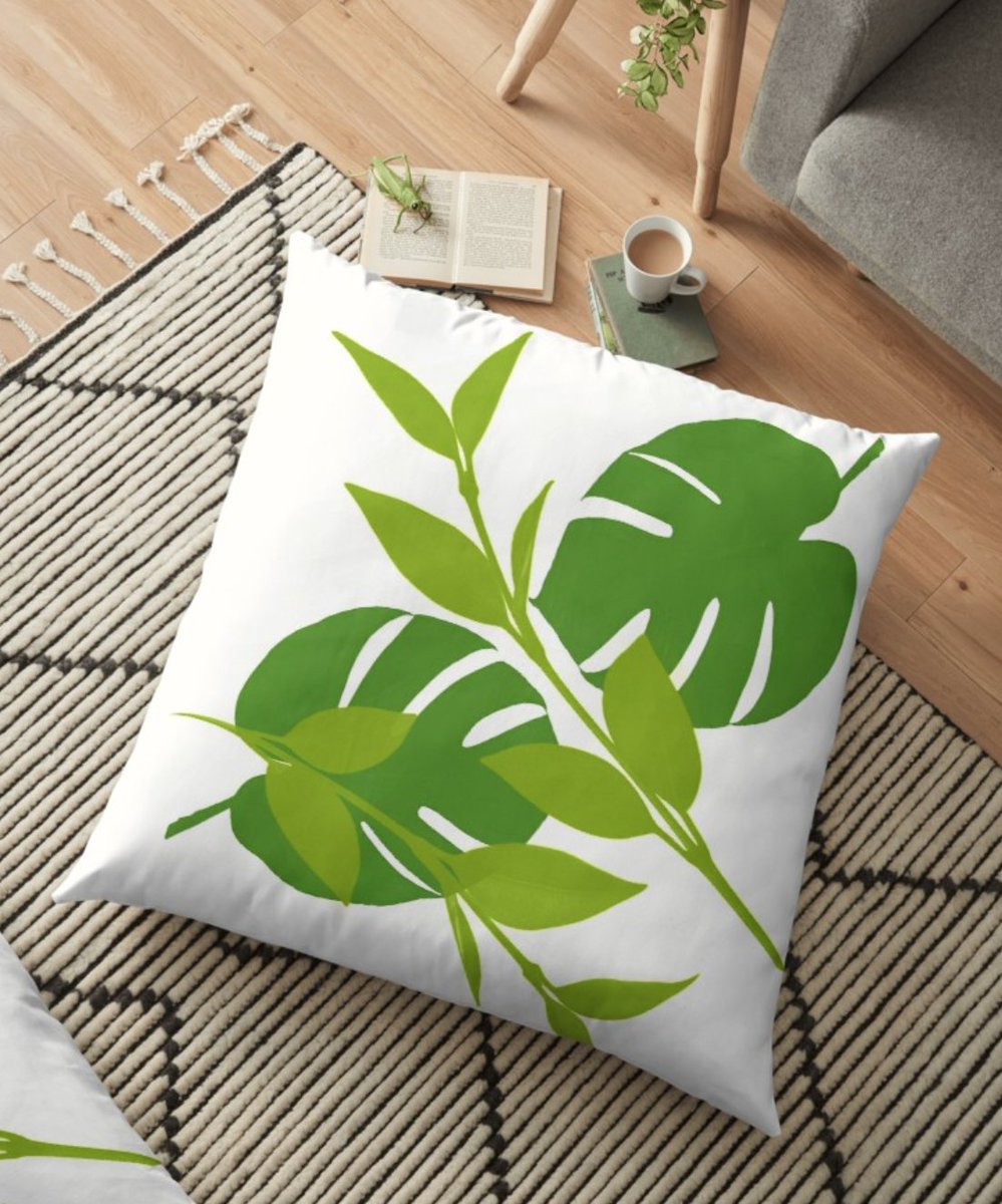 Grimalkin Studio On Simply Tropical Leaves White