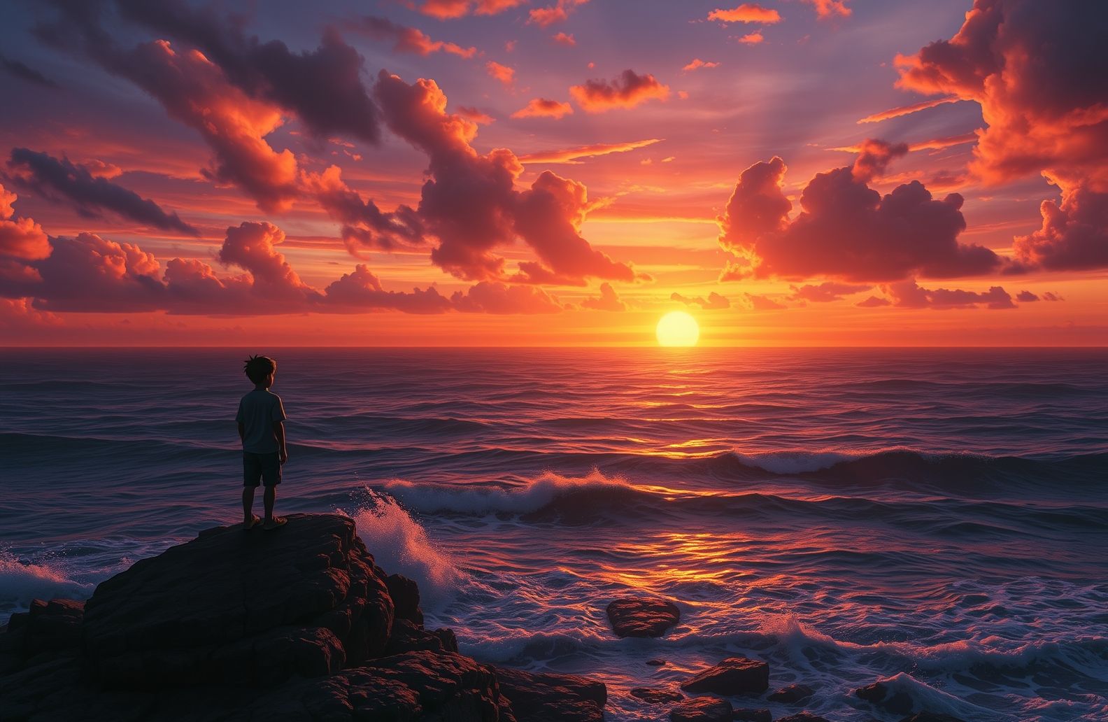Alone Boy Hd Wallpaper