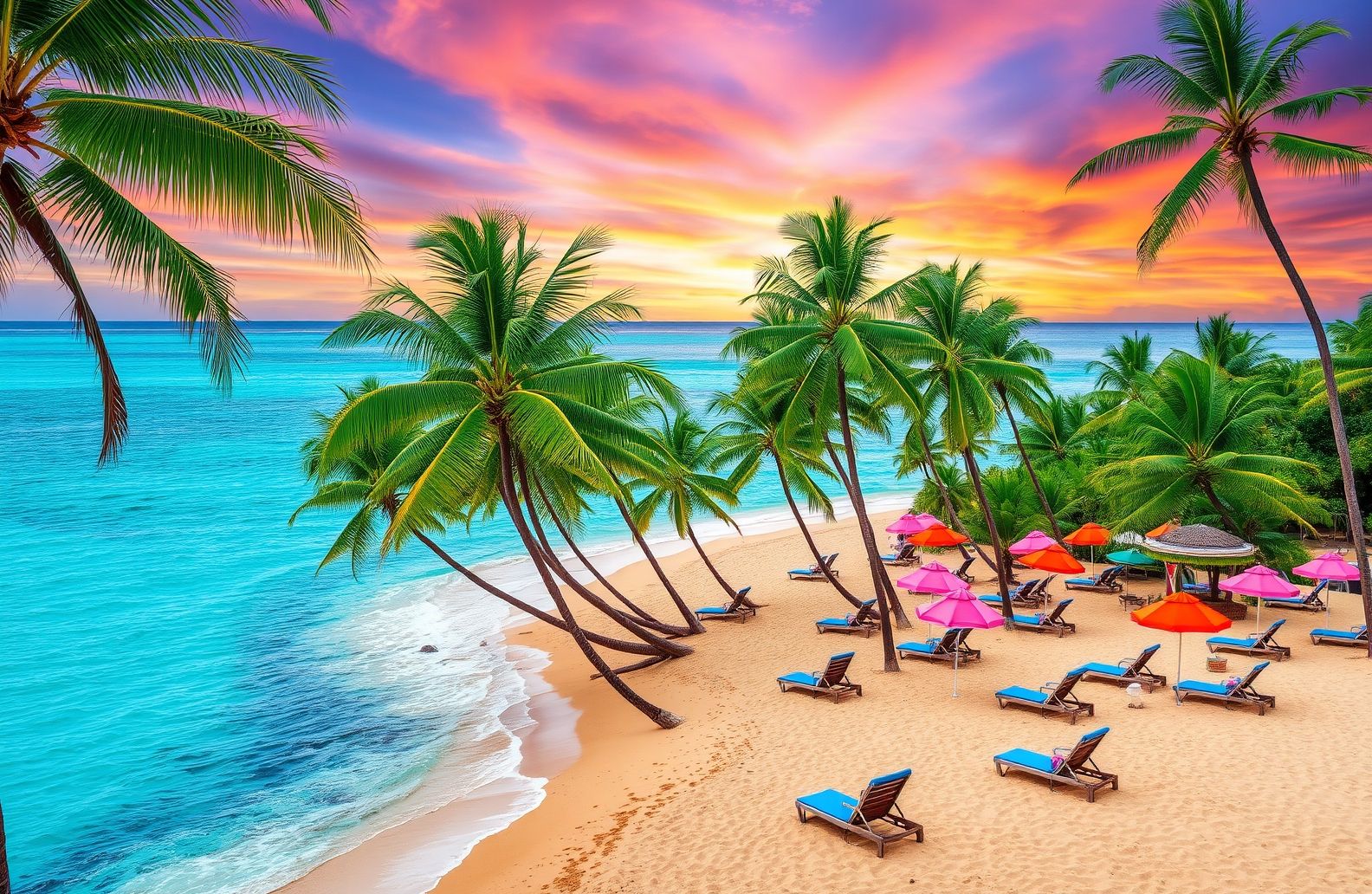 Tropical Island Wallpaper