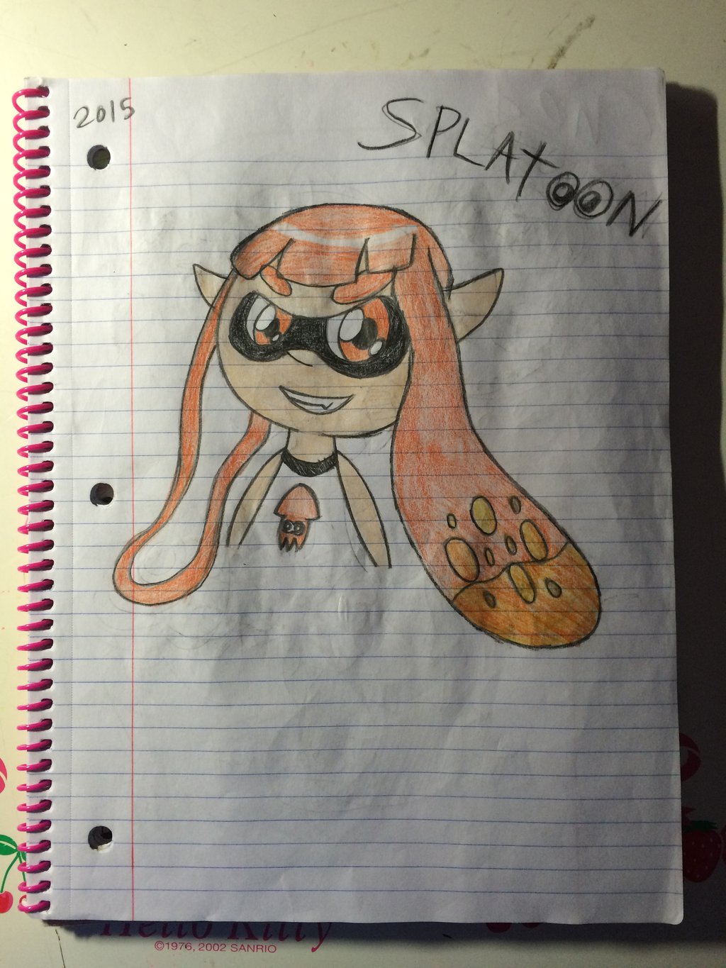 Splatoon Inkling Girl by Kirbyfan1234 on