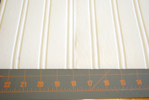 You Will Be Applying The Beadboard Wallpaper Let It Dry Completely