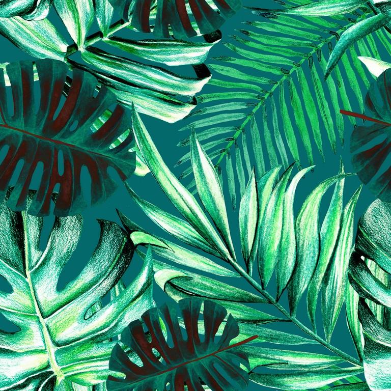 T25k31g Green Leaves Wallpaper Picserio