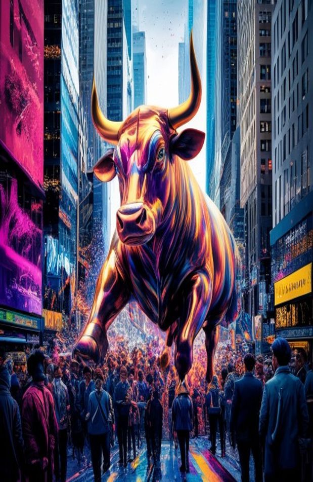 Wall Street Bull Wallpaper