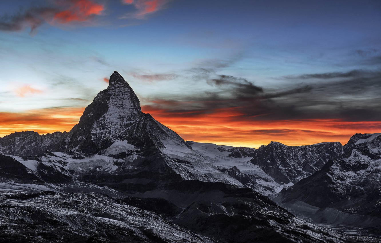 Wallpaper Switzerland Canton Of Valais Gornergrat Image For