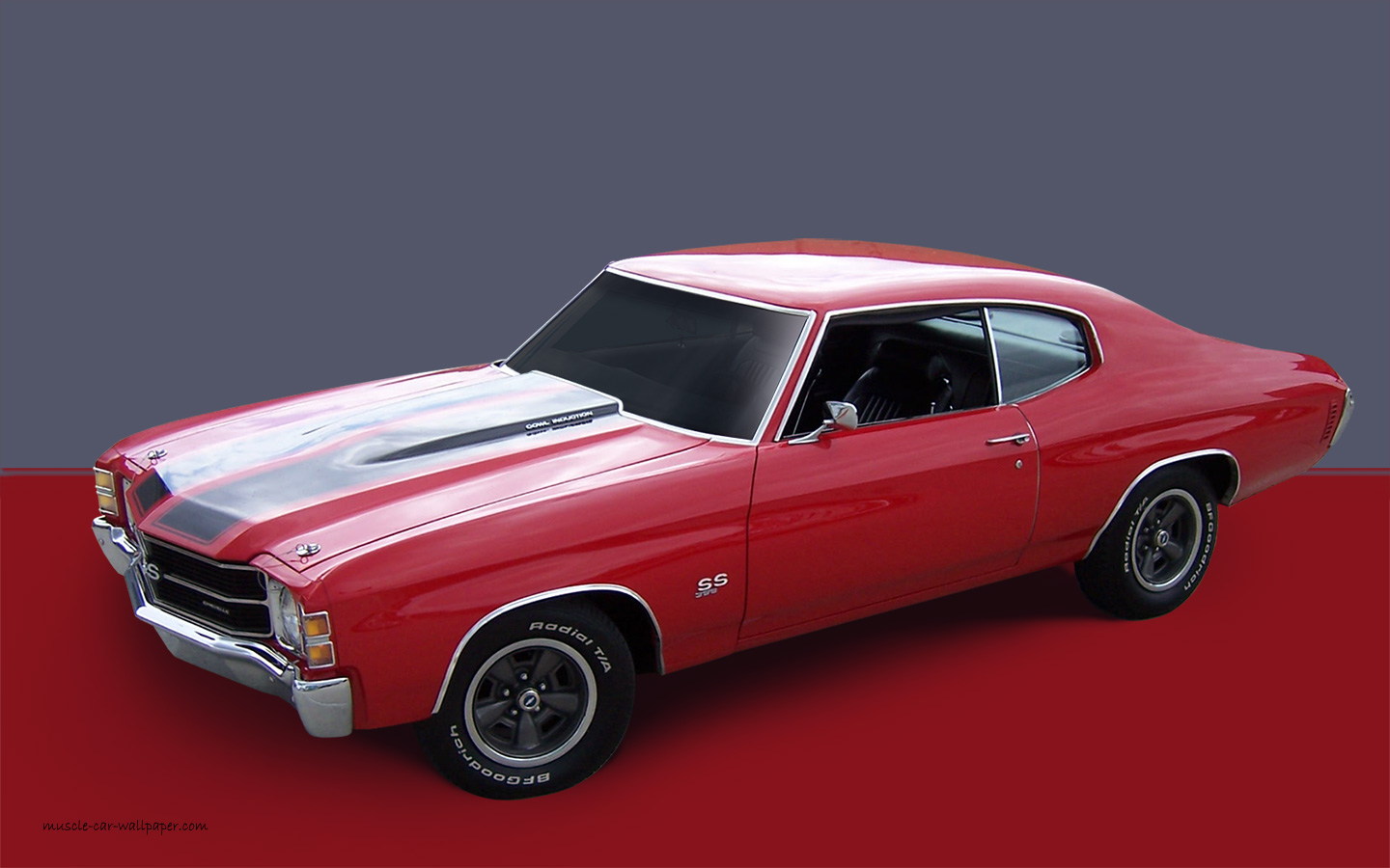 Chevelle SS Wallpaper 1971 Red Hardtop 1440x900 05 1440x900