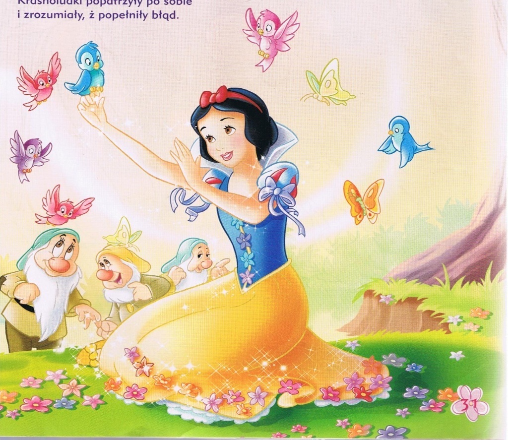 Snow White Background For iPad Cartoons Wallpaper