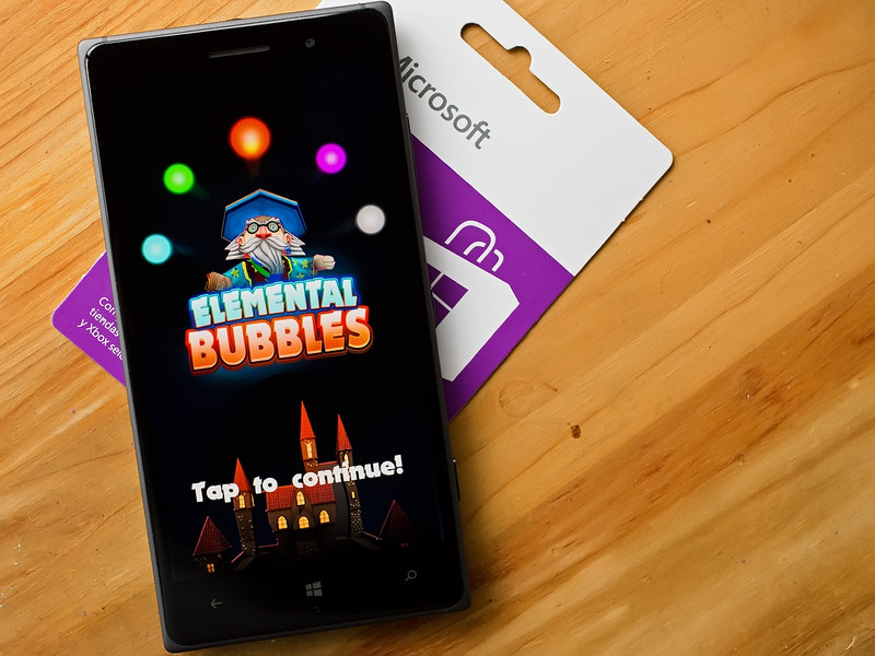 With The Windows Phone Game Elemental Bubbles HD Central