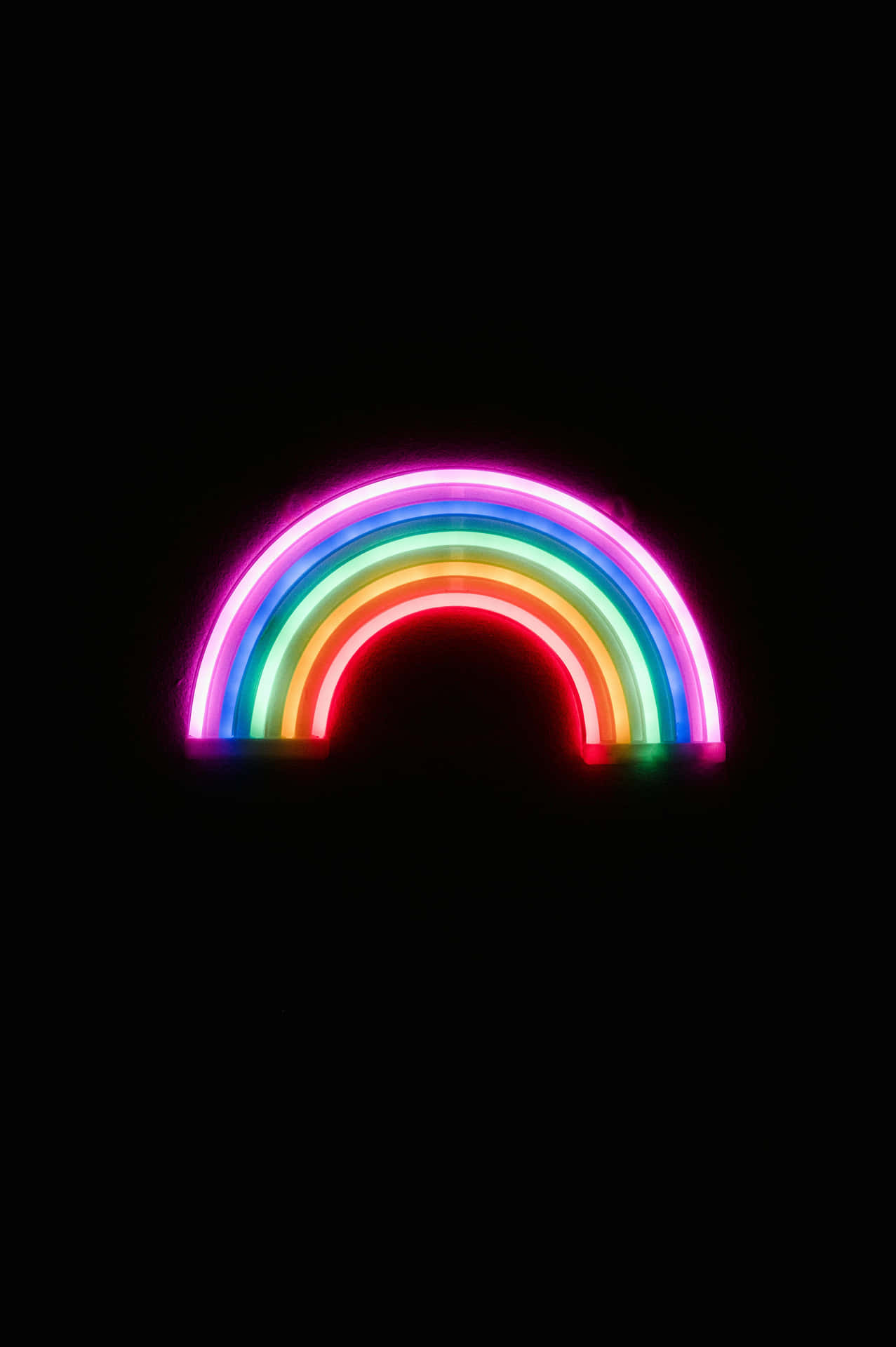 Neon Rainbow Wallpaper