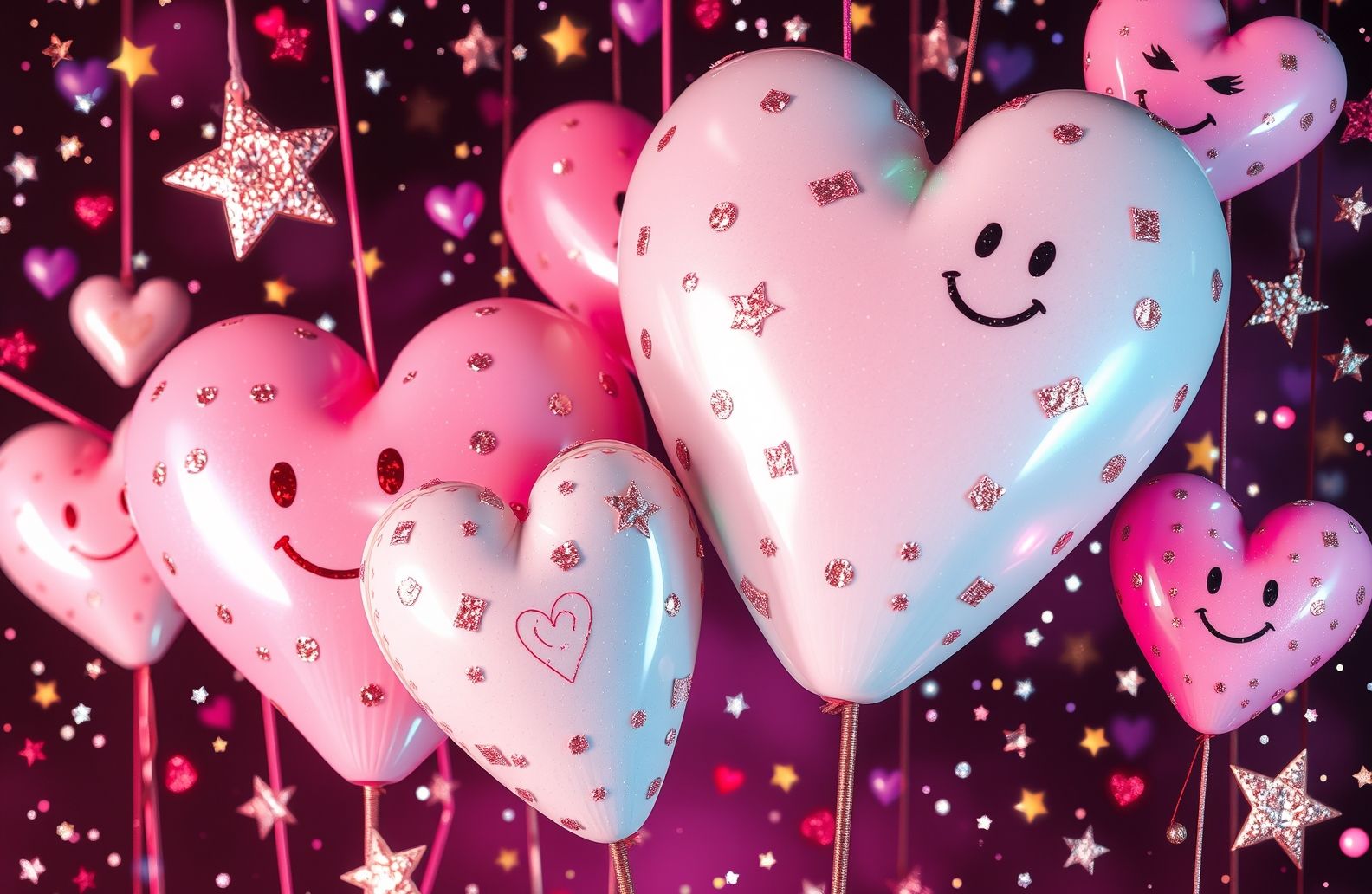 Y2k Heart Wallpaper