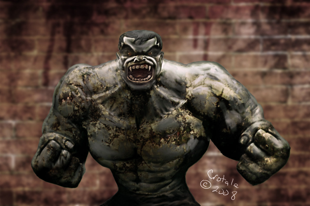 Marvel Zombies Hulk By Crotale