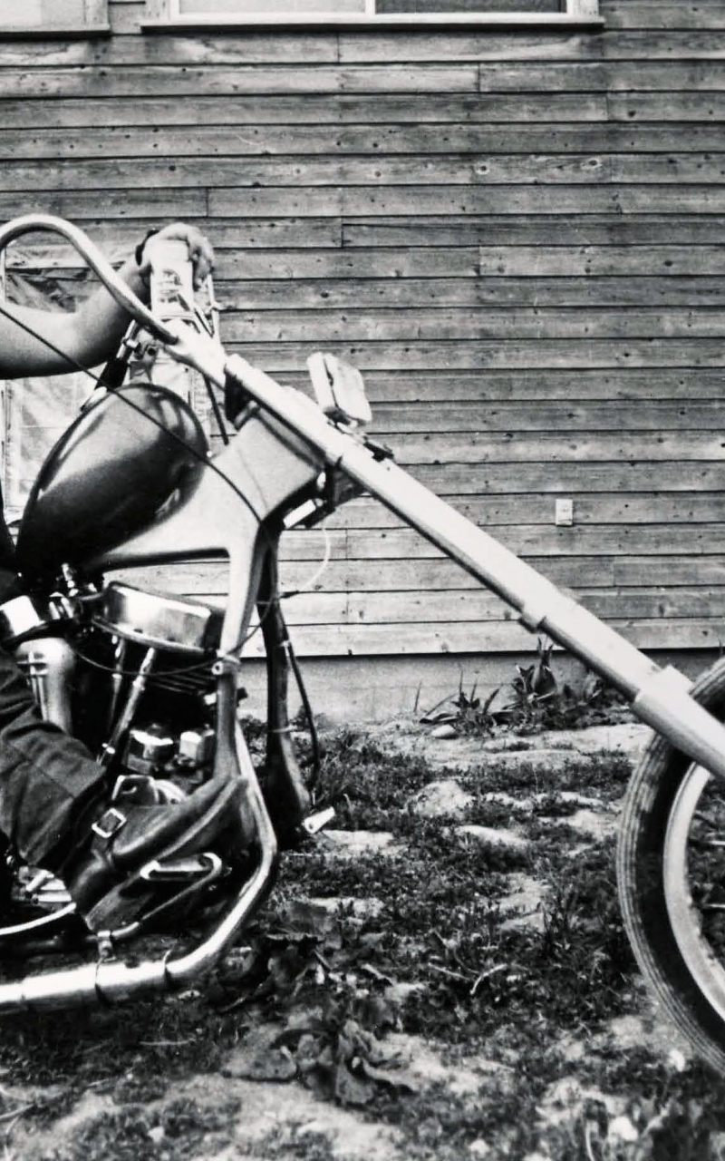 Harley Davidson Panhead Chopper Wallpaper Background