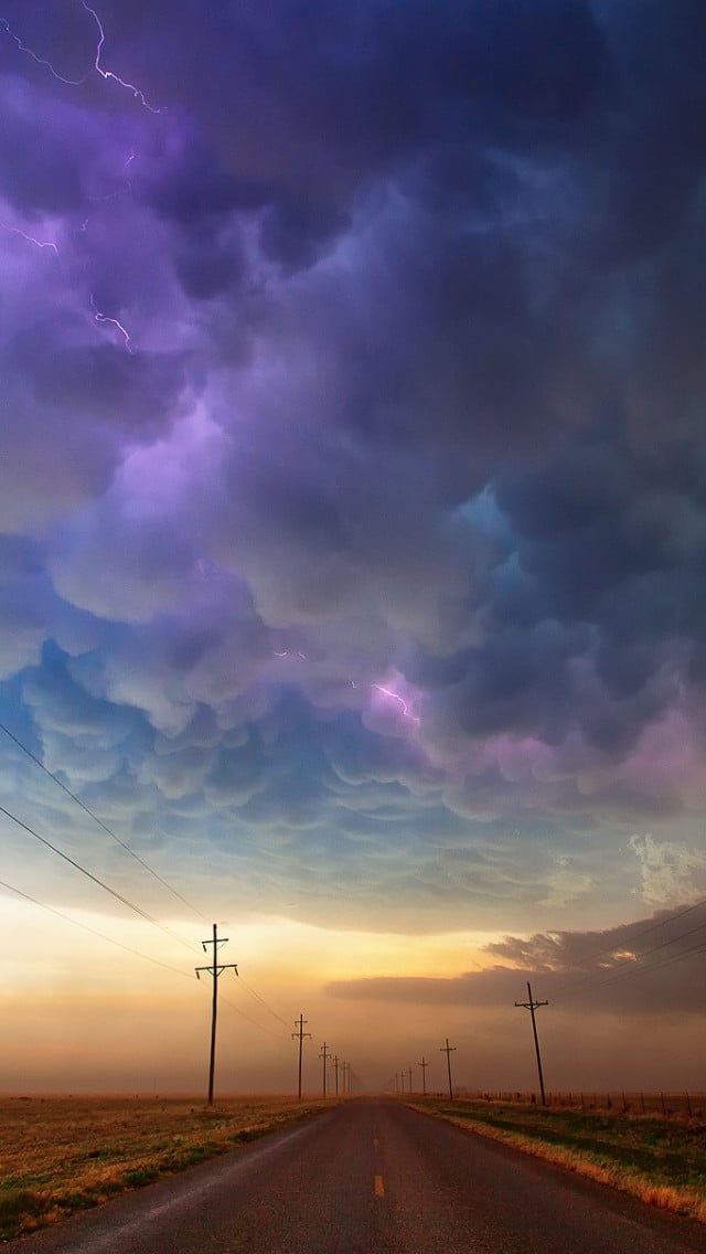 Texas Road iPhone Wallpapers Free Download