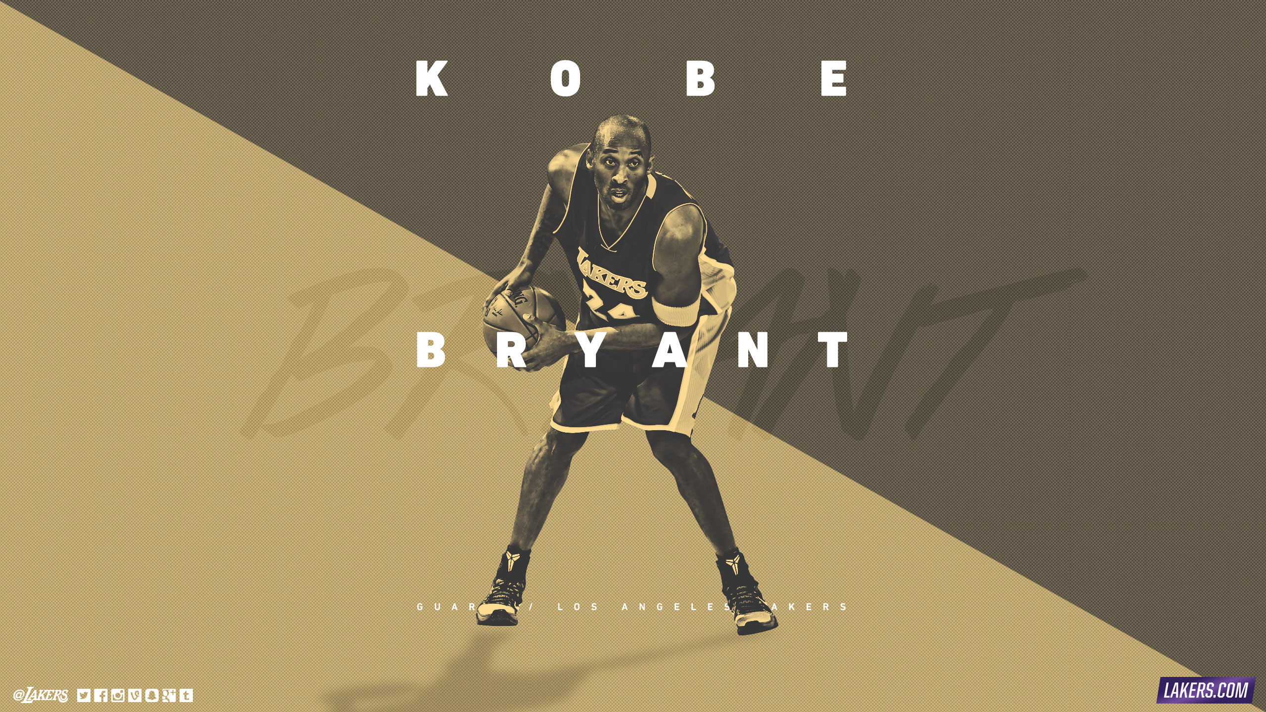 Bryant La Lakers Wallpaper Basketball