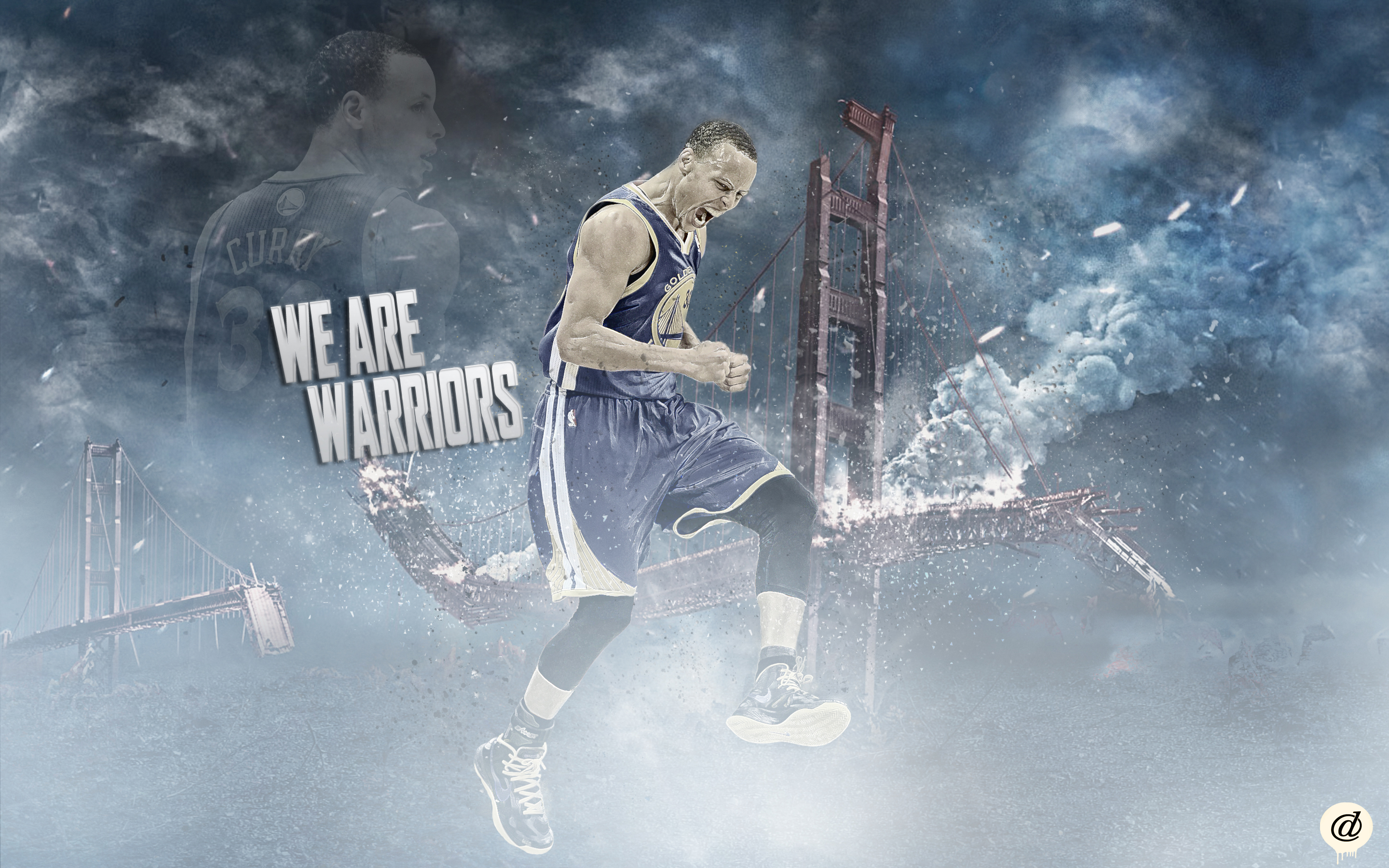 Curry Golden State Warriors By 31andonly Customization Wallpaper