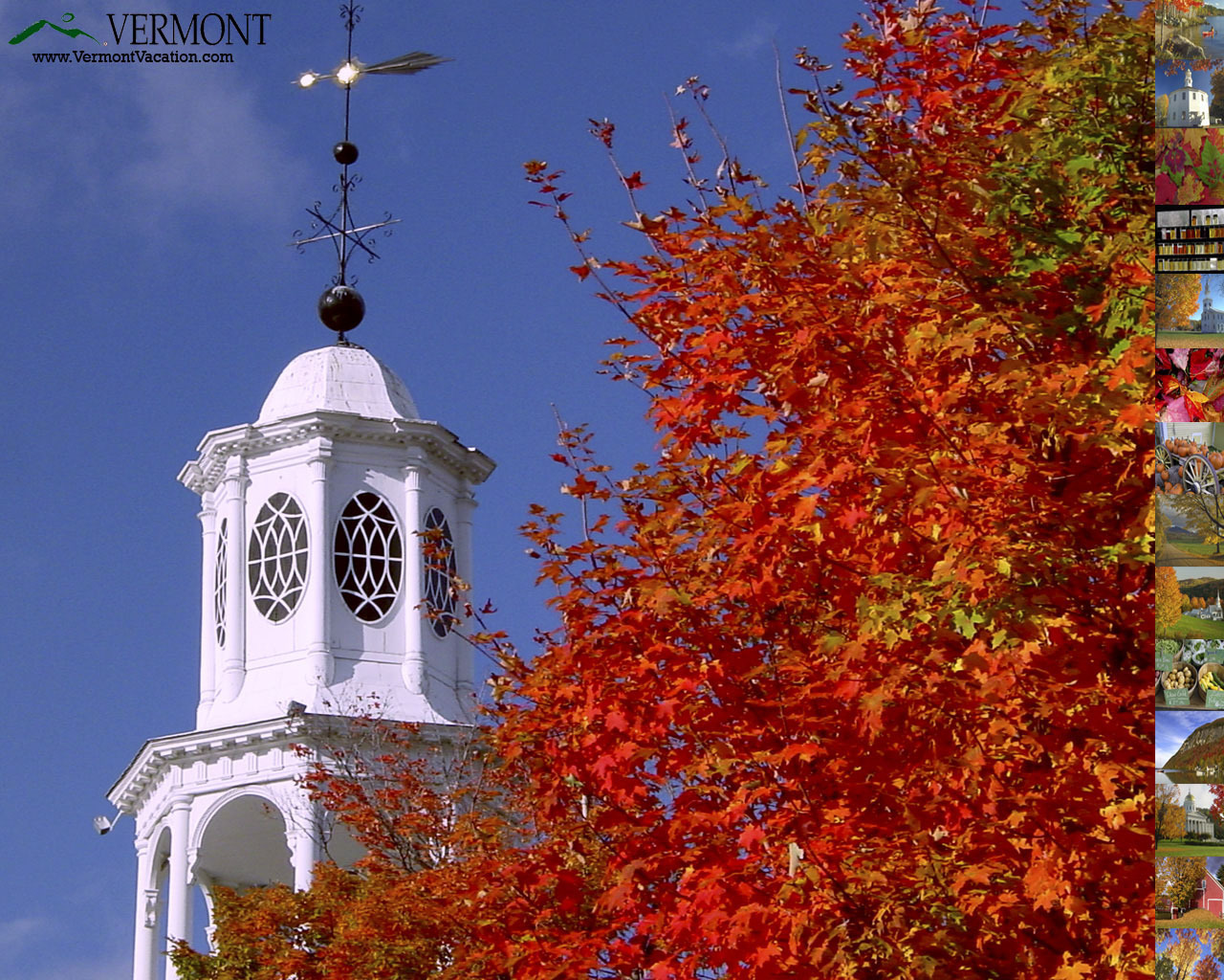 Vermont Seasonal Wallpaper