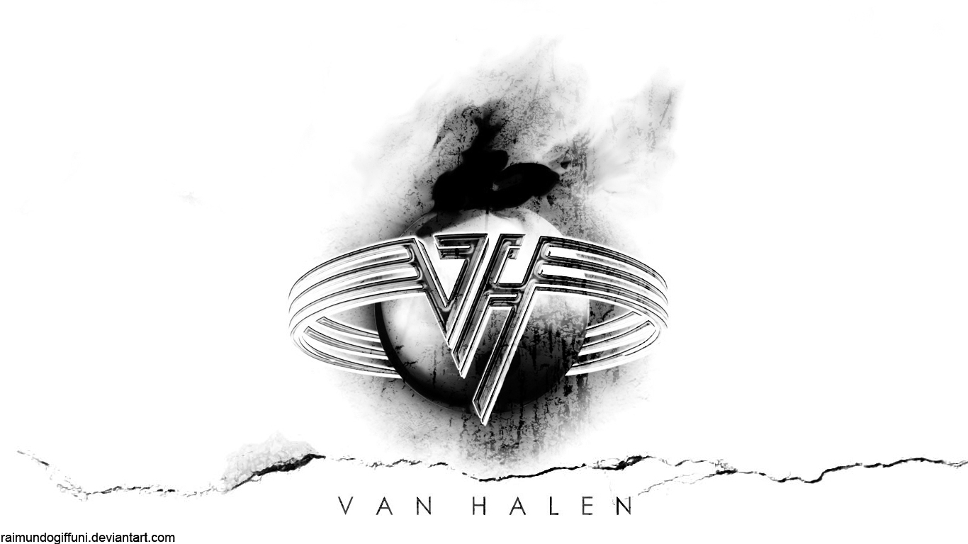 Download Van Halen Rock Band Logo Wallpaper | Wallpapers.com