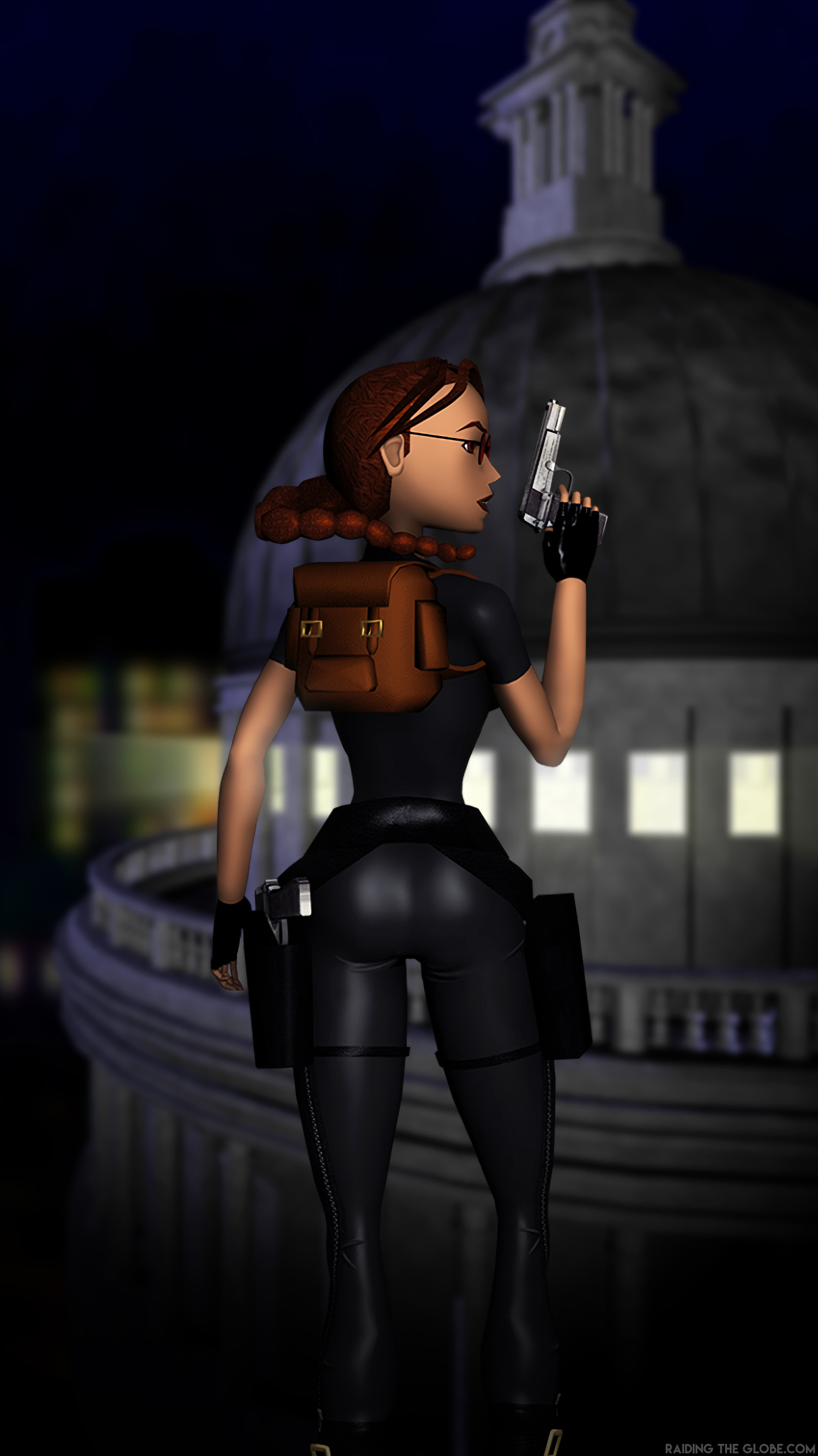 Classic Tomb Raider Mobile Wallpaper