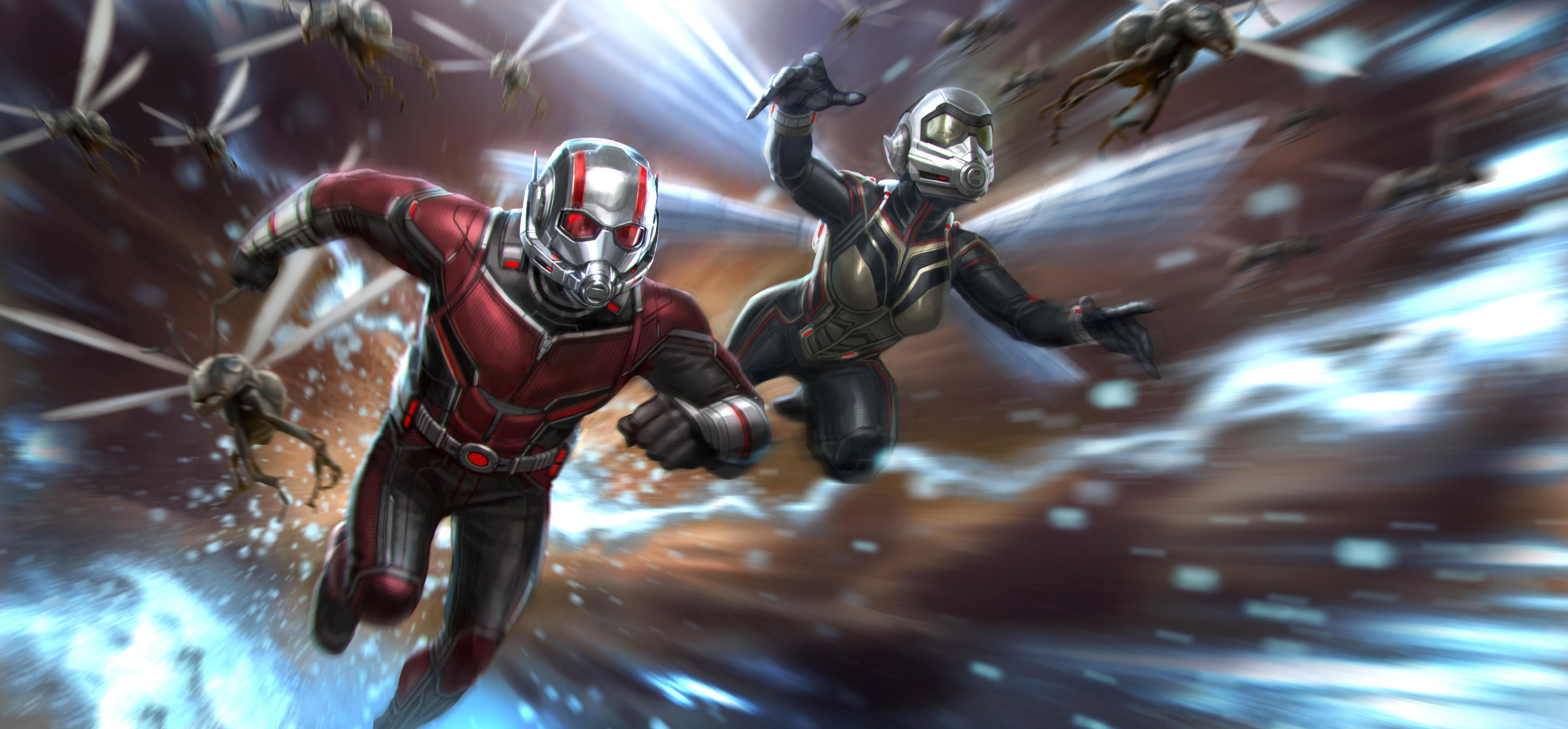 Ant Man And The Wasp 4k Ultra HD Wallpaper Background Image