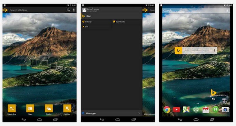 Microsoft Updates Bing For Android Adds New Ui Daily Image Written