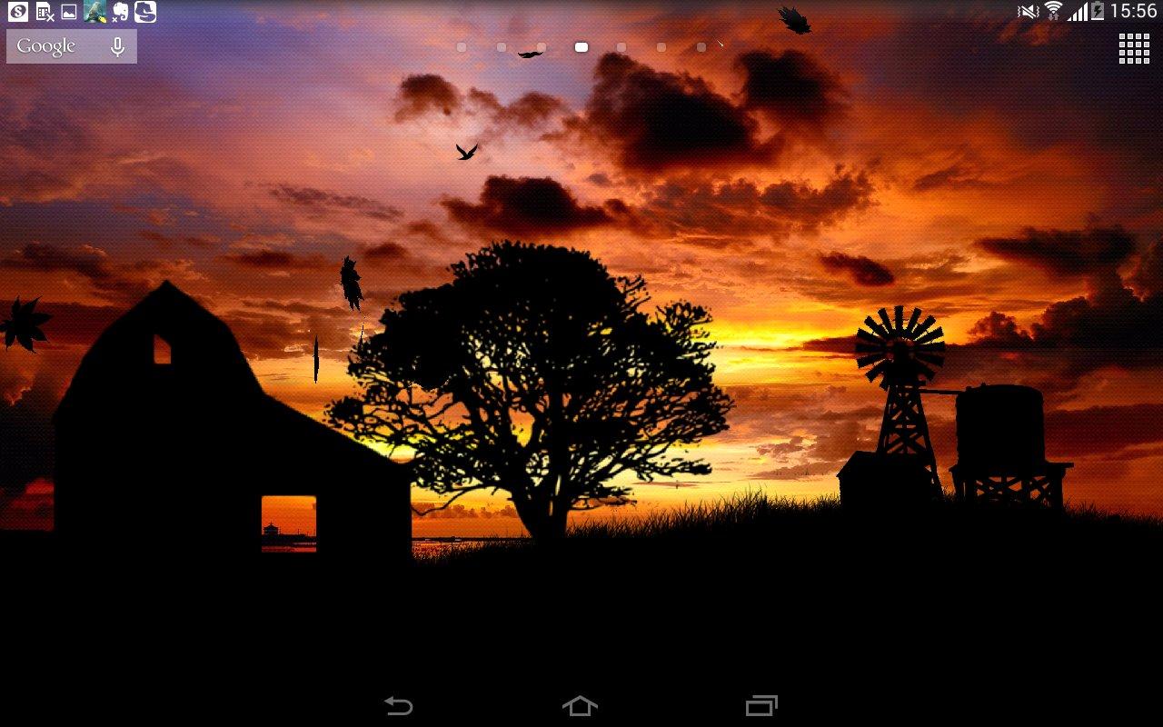 Windmill Live Wallpaper Enjoy Beautiful Scene Of Nature In This
