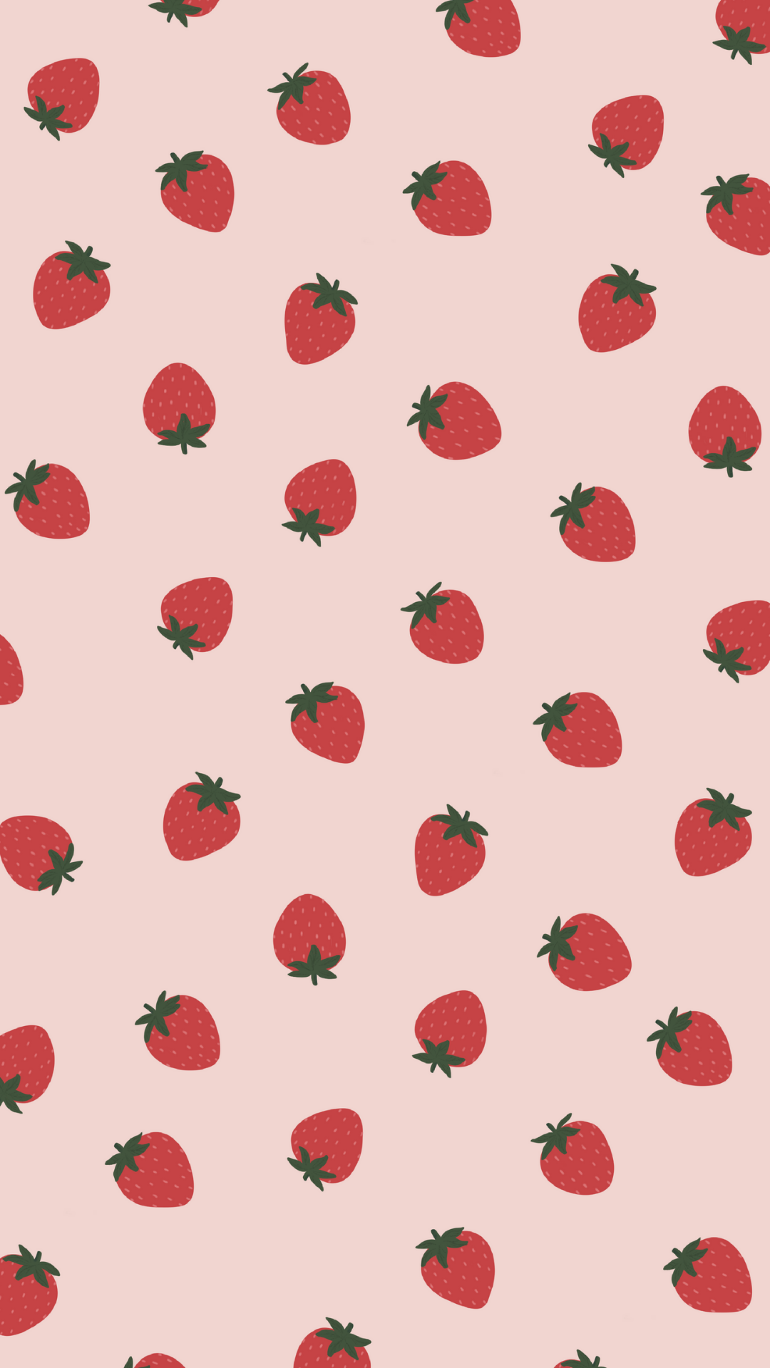 Strawberry Summer Phone Wallpaper In