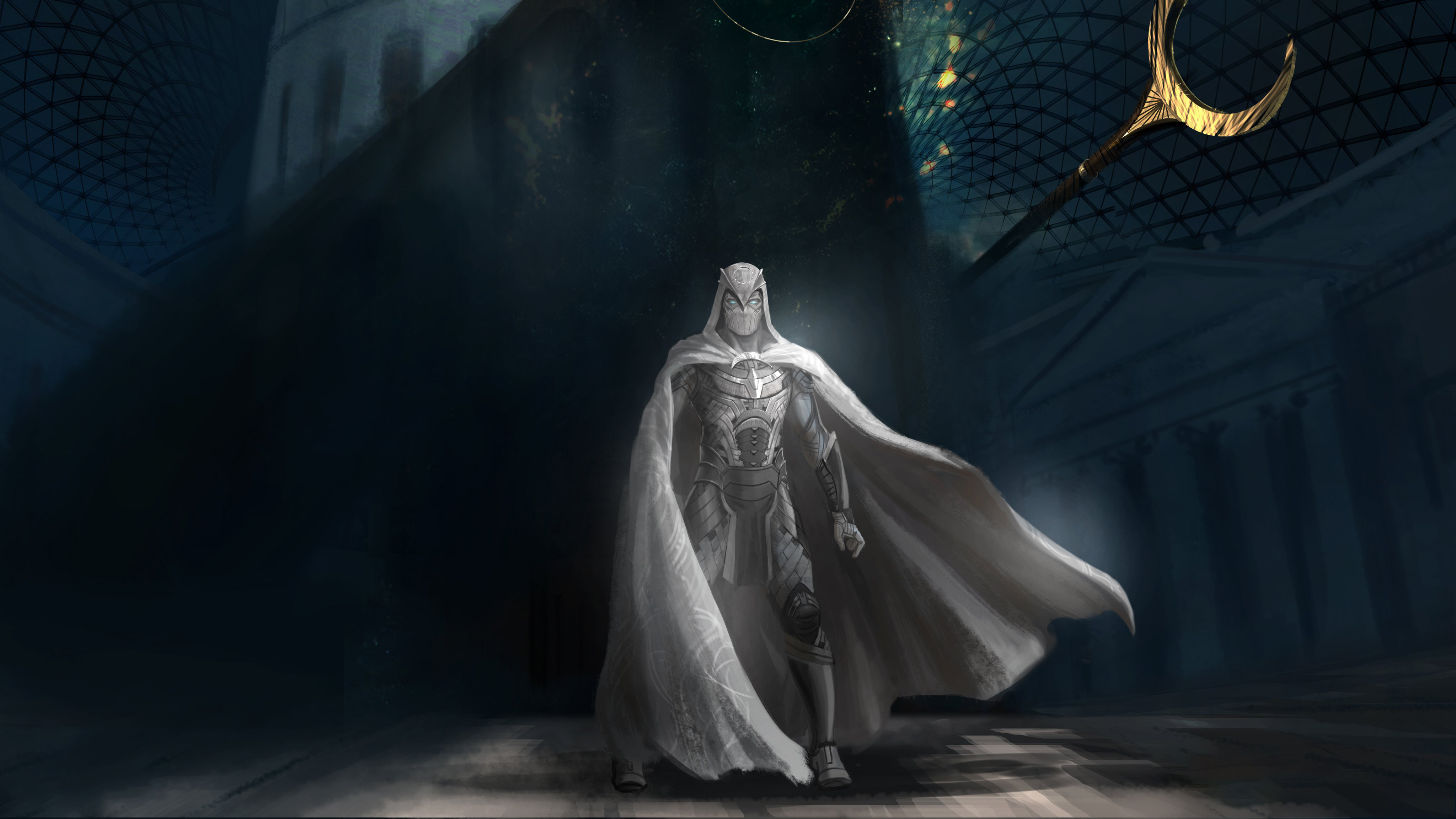 Moon Knight Concept Art 4k Wallpaper Resolution HD