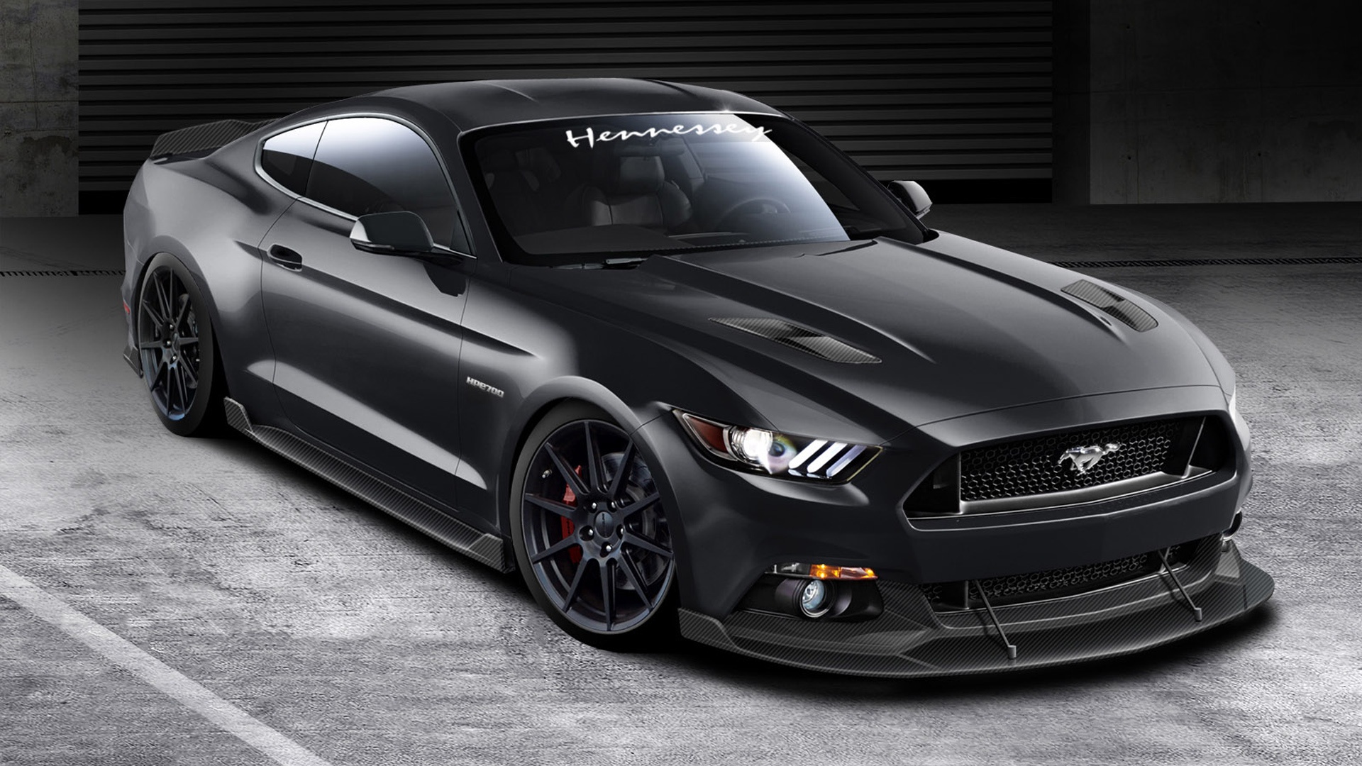 Black Mustang Gt Wallpaper Kb