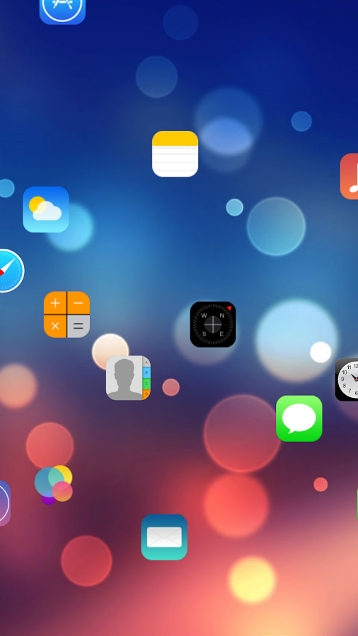 Apple Apps Icon Live Wallpaper Screenshot