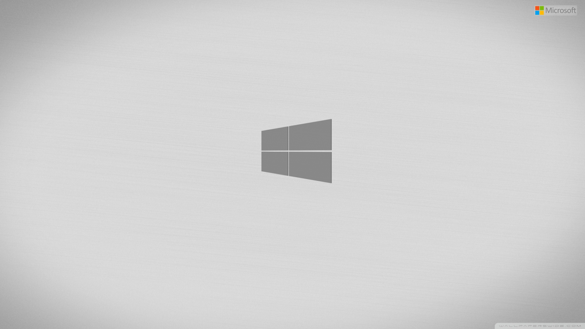 Windows Minimal Theme Grey Desktop Wallpaper