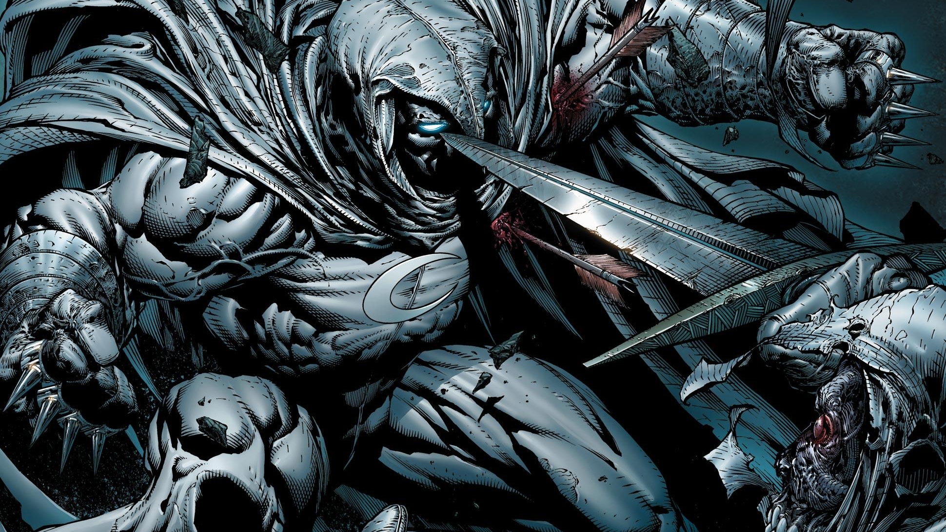 Comic Moon Knight HD Wallpaper