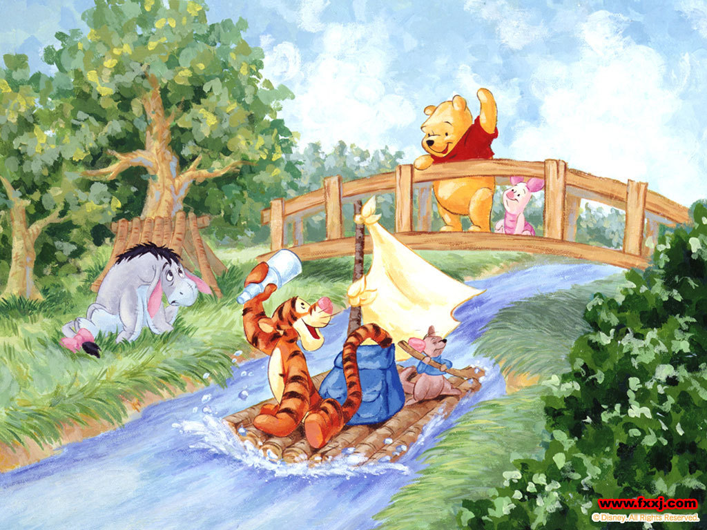 Winnie The Pooh Easter Wallpaper