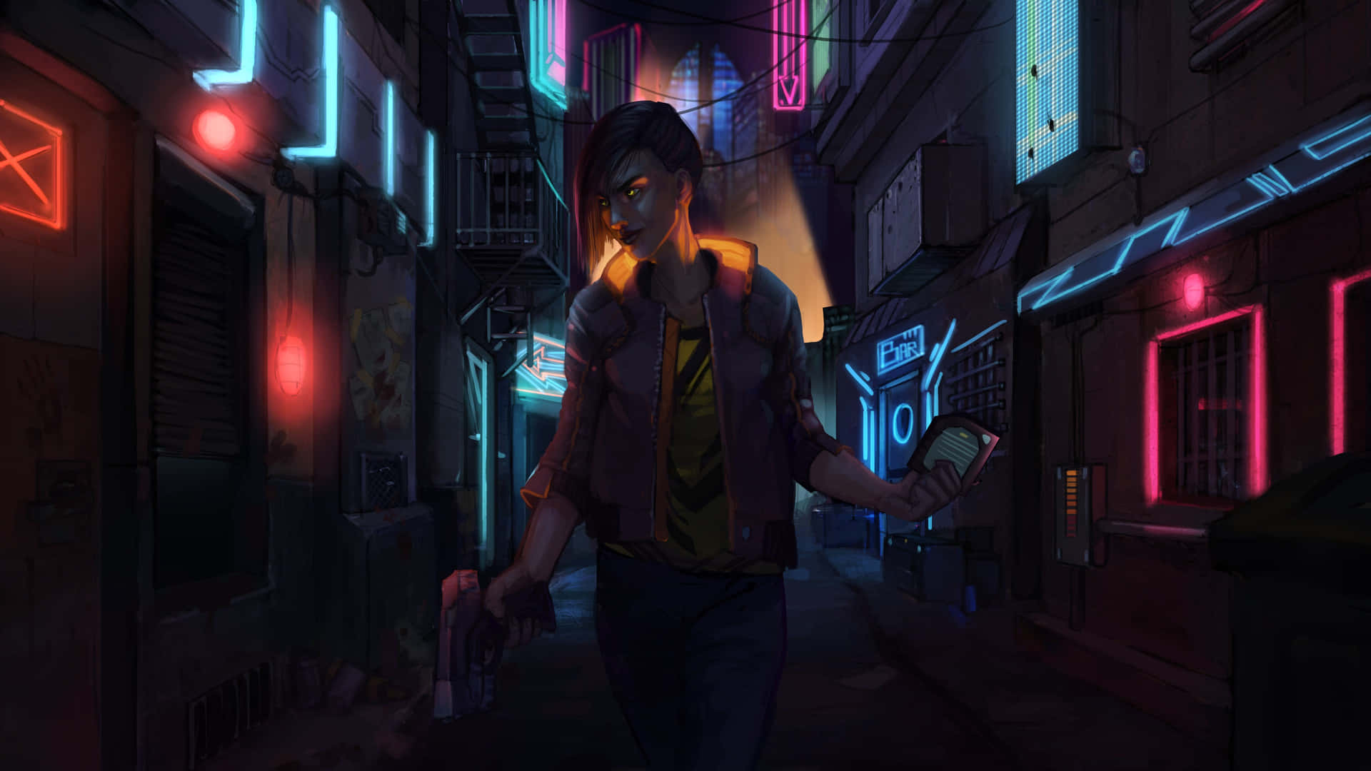 Cyberpunk Night City Wallpaper
