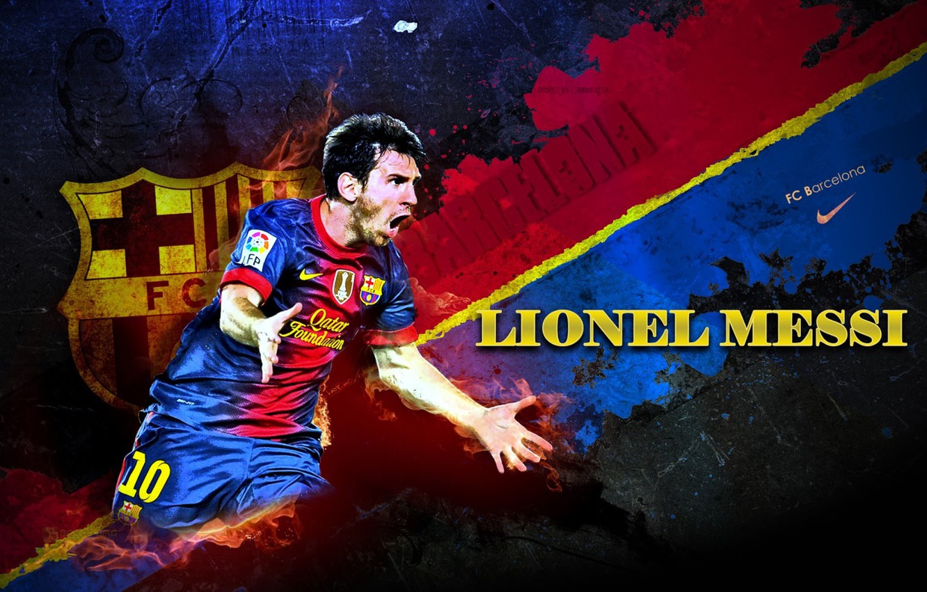 Wallpaper Sport Football Lionel Messi Player Fc