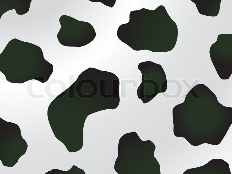 Cow Spot Wallpaper White Spotted Design