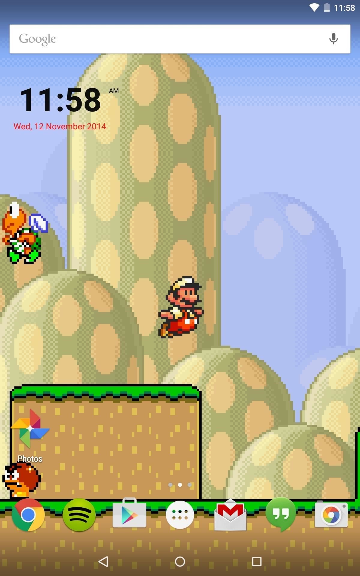Super Mario Bros Live Wallpaper Image