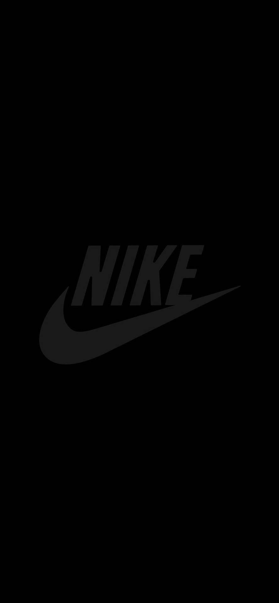 All Black Nike iPhone Wallpaper