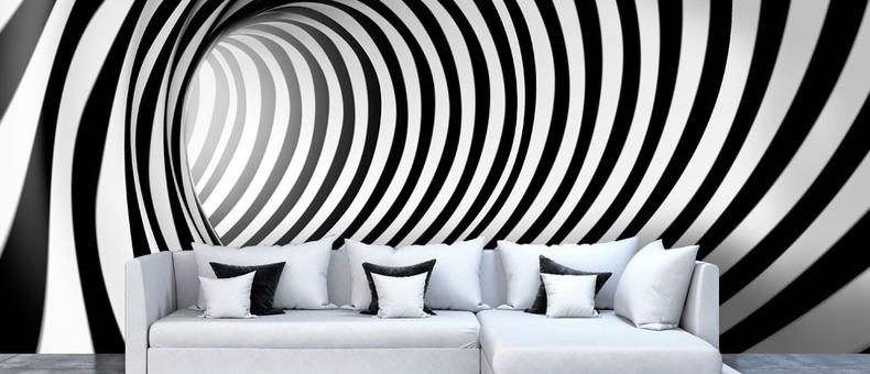 Murals And Photo Wallpaper Black White Demural