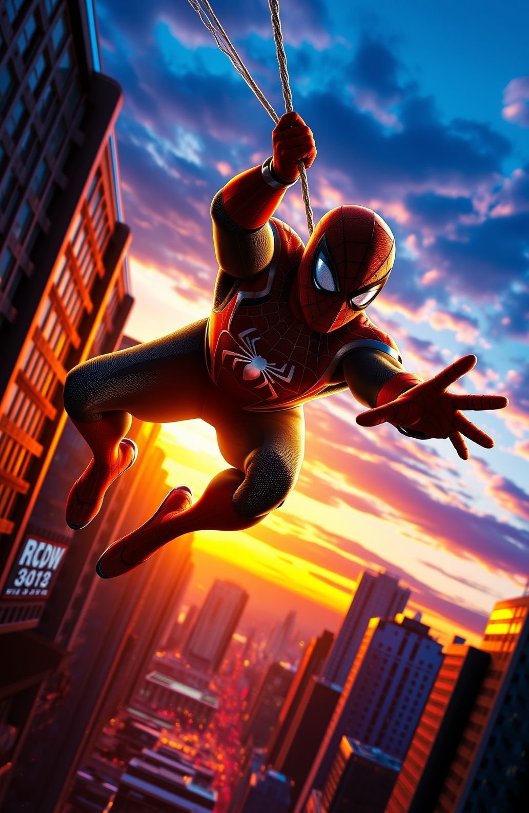 Spiderman 3d Wallpaper