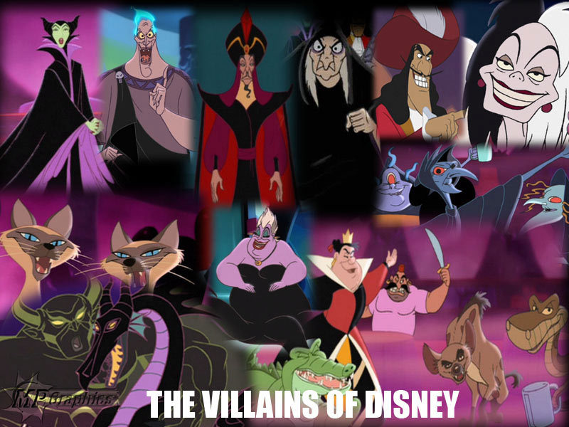 Disney Villains Wallpaper disney villains 976668 800 600jpg