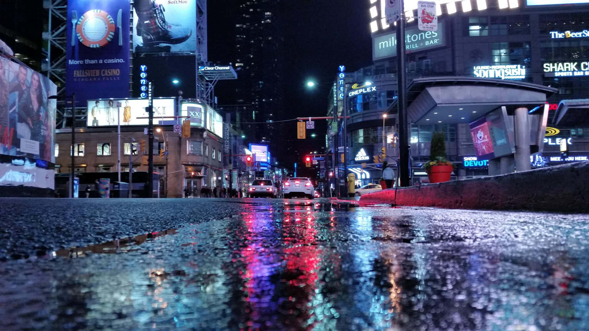 Night Street Wallpaper