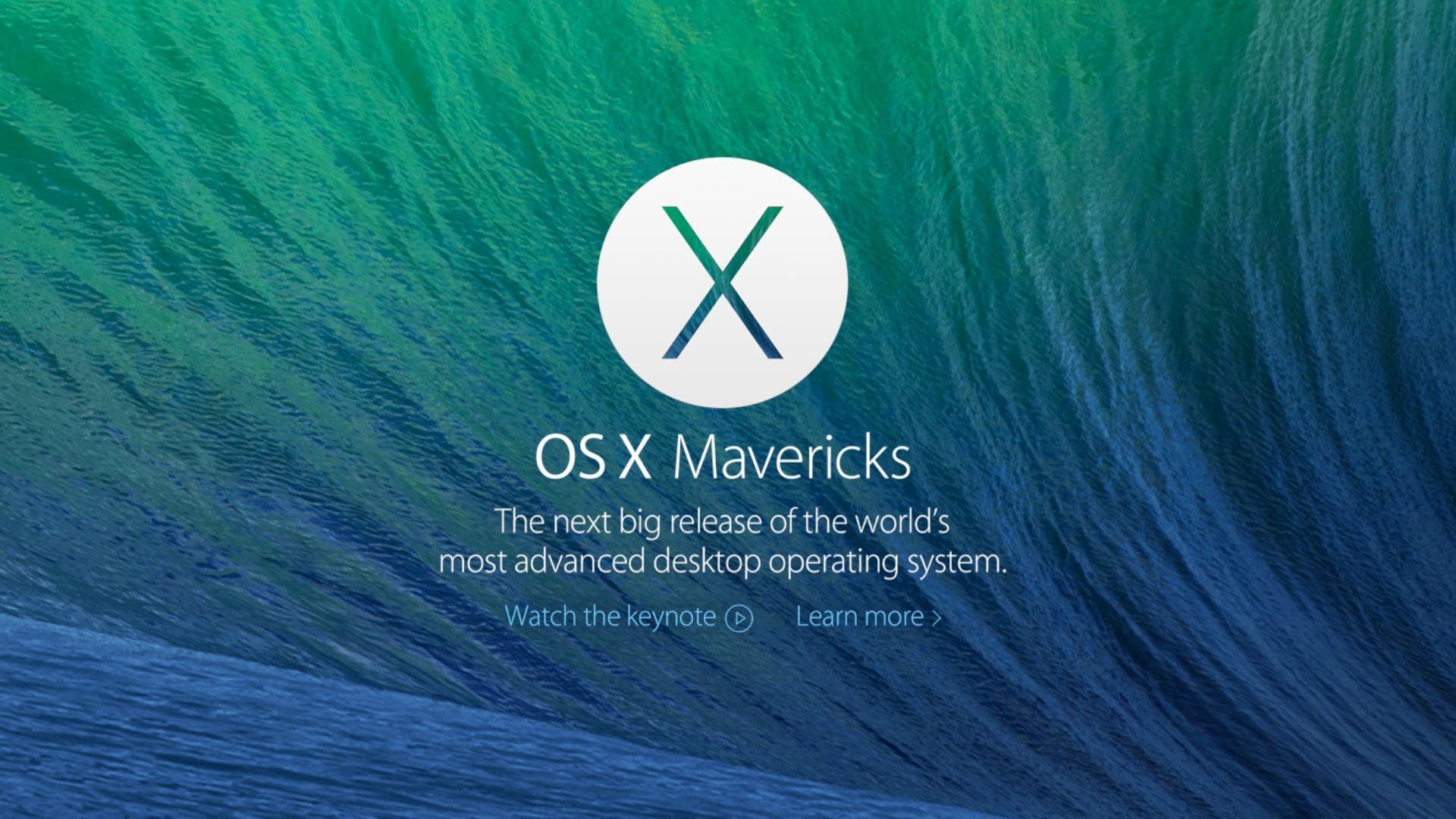 Apple Mac Os X Mavericks HD Wallpaper For Standard Fullscreen