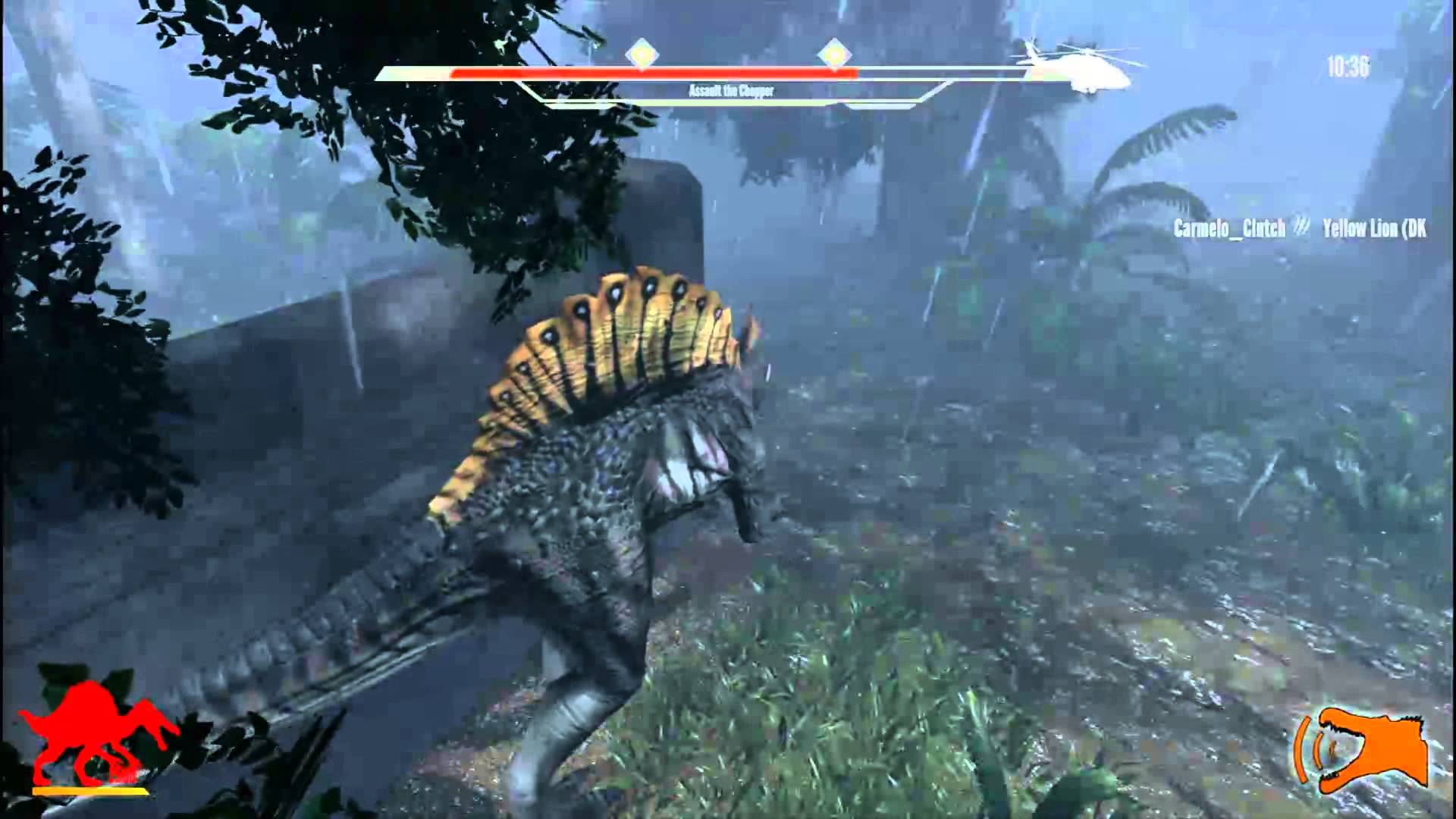 Primal Carnage Spinosaurus Gameplay